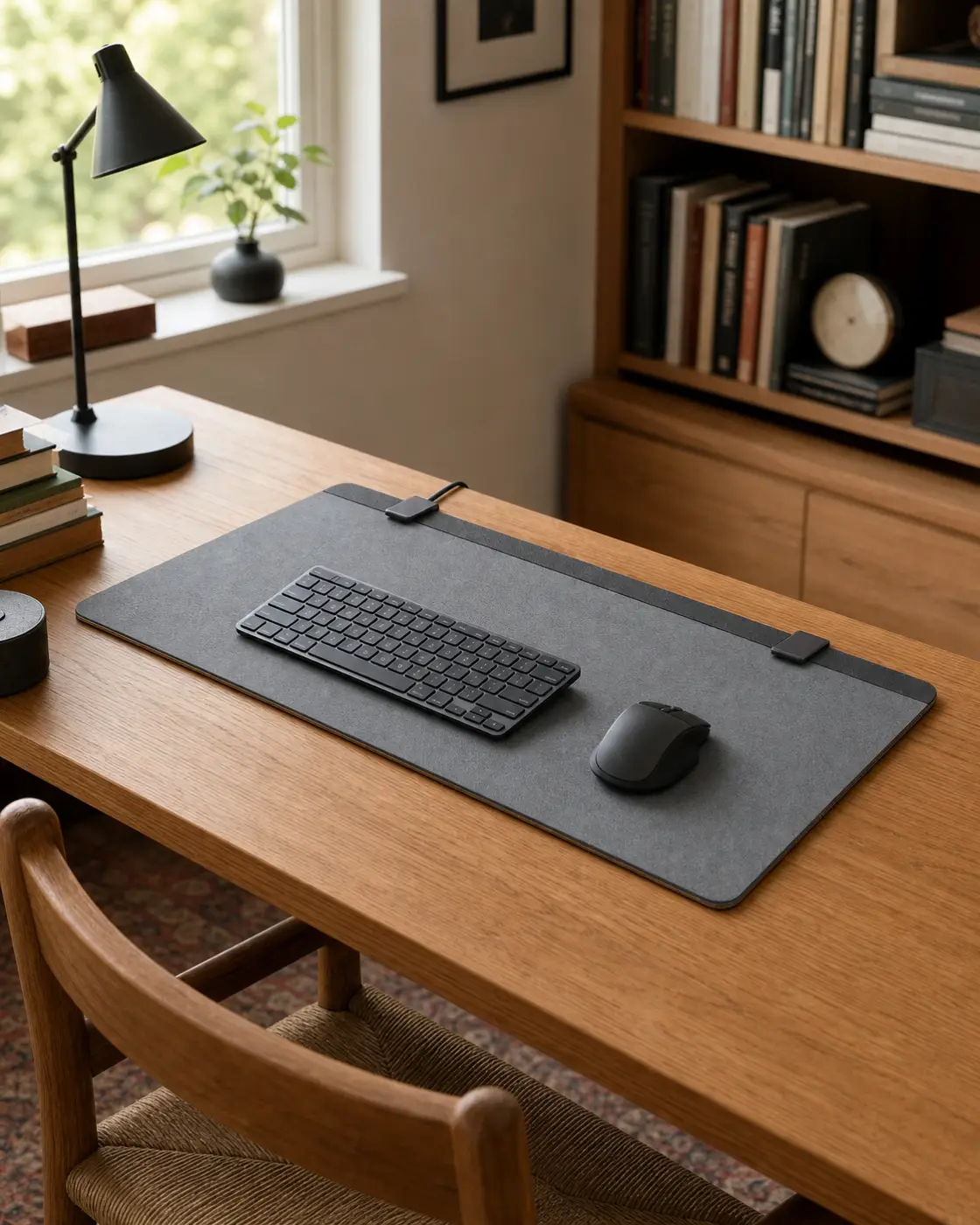 Klavye, mouse ve makaleyle kullanılan Layer 01